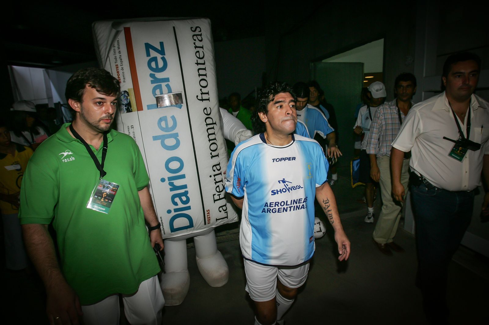 Maradona pasó por Jerez