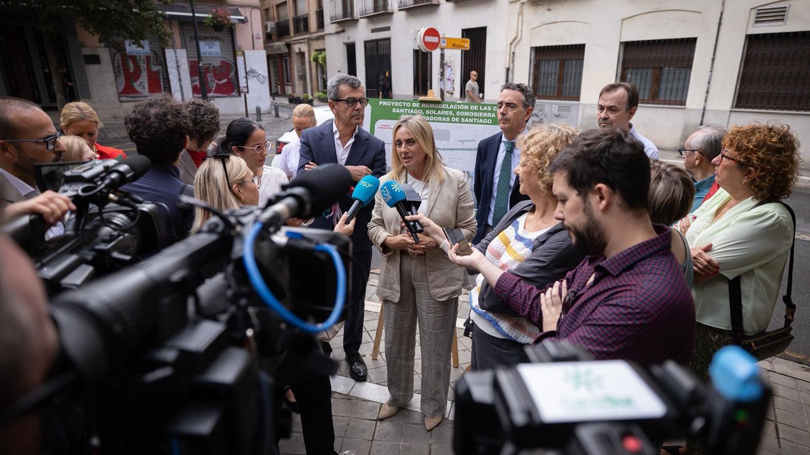 Carazo, en el anuncio de las obras.