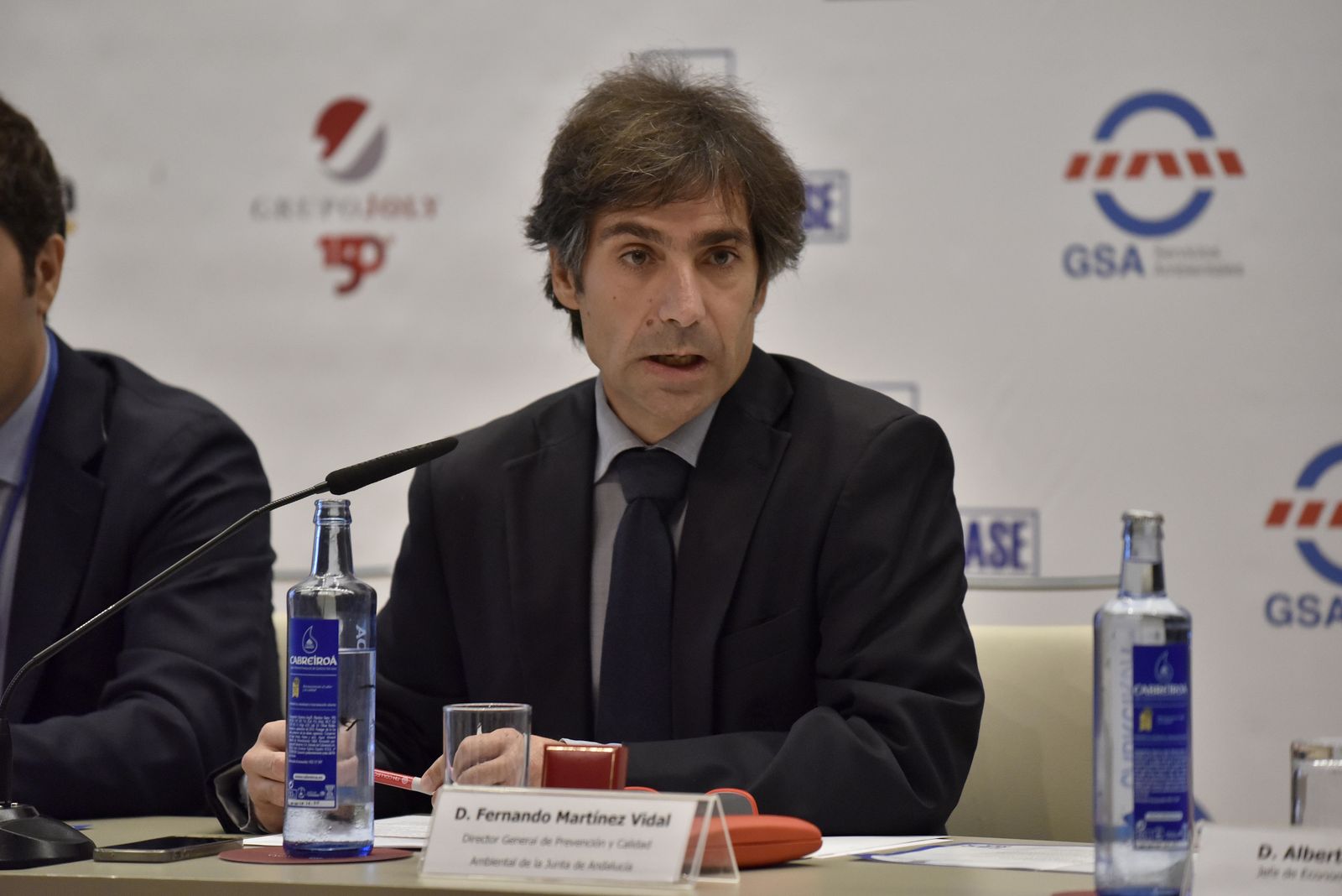 Fernando Martínez Vidal, director general de Prevención y Calidad Ambiental de la Junta de Andalucía, abrió la jornada técnica.