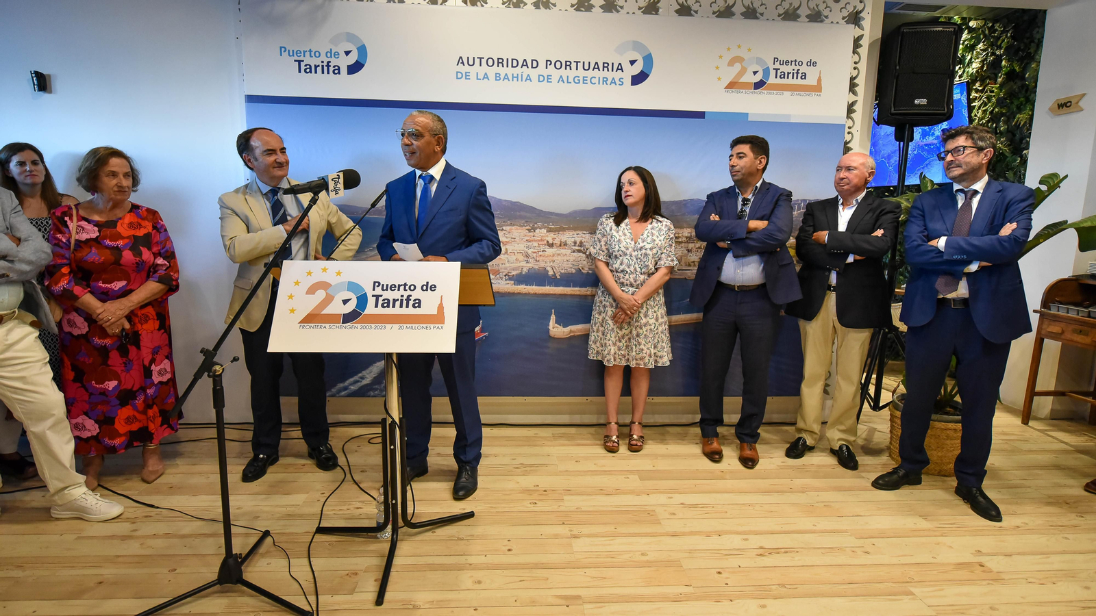 Celebración del 20 aniversario de la declaración como frontera Schengen del Puerto de Tarifa