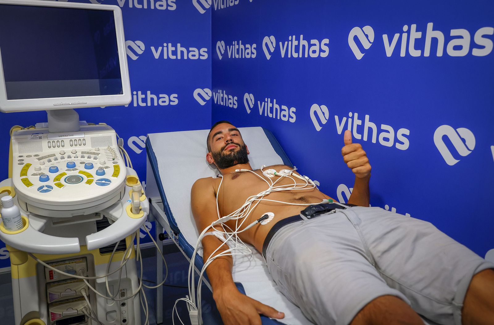 Einar Galilea en La Rosaleda, en fotos