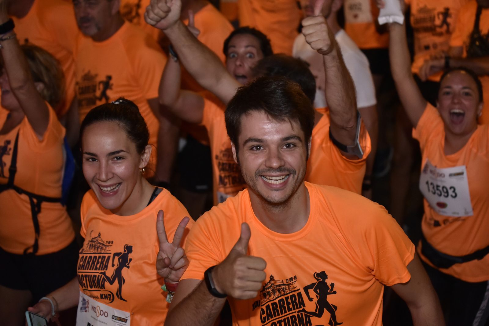 Las imágenes de la Carrera Nocturna 1