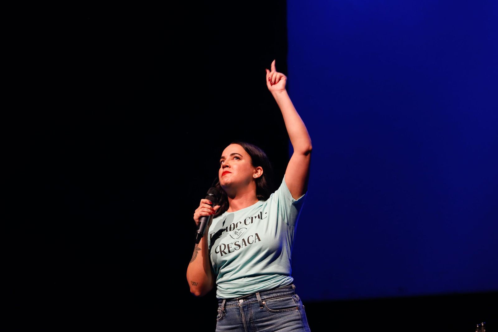 Fotografías del monólogo de Martita de Graná en La Línea