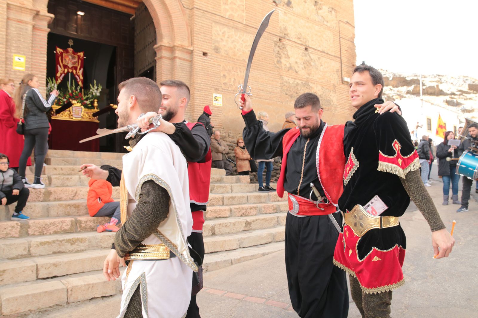 Los Moros y Cristianos de Gérgal se enfrentan en las fiestas de San Sebastián