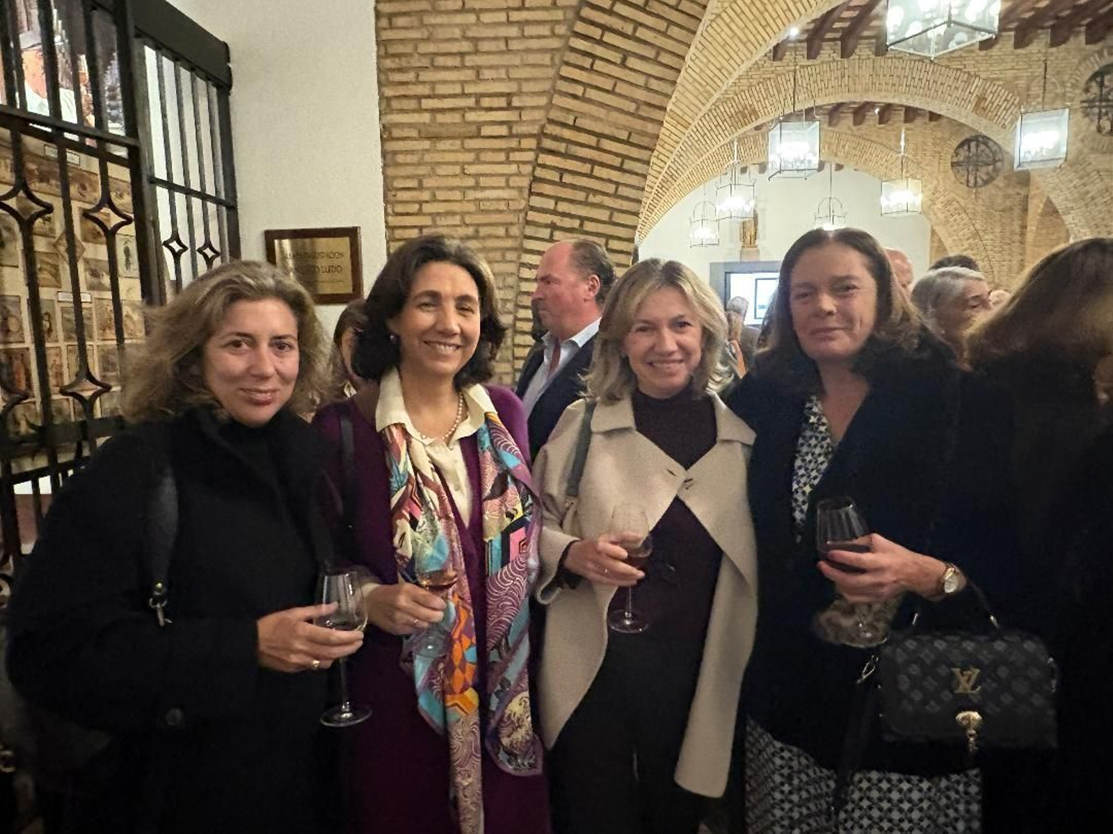 Carmen del Valle Domecq, Rocío Ramos-Paúl, María Luisa Pemán y Blanca Romero Valdespino.