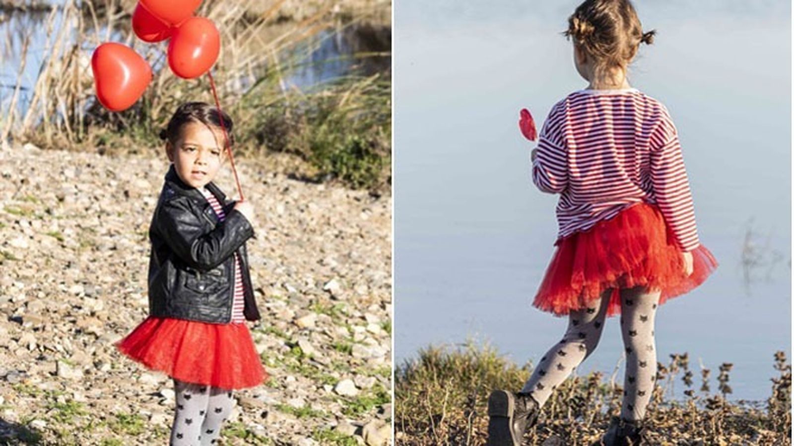 La pequeña Elma, de cuatro años.