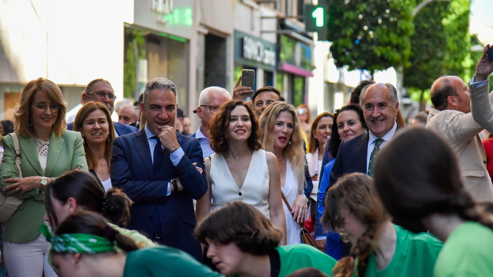 Fotos de Isabel Díaz Ayuso en Algeciras