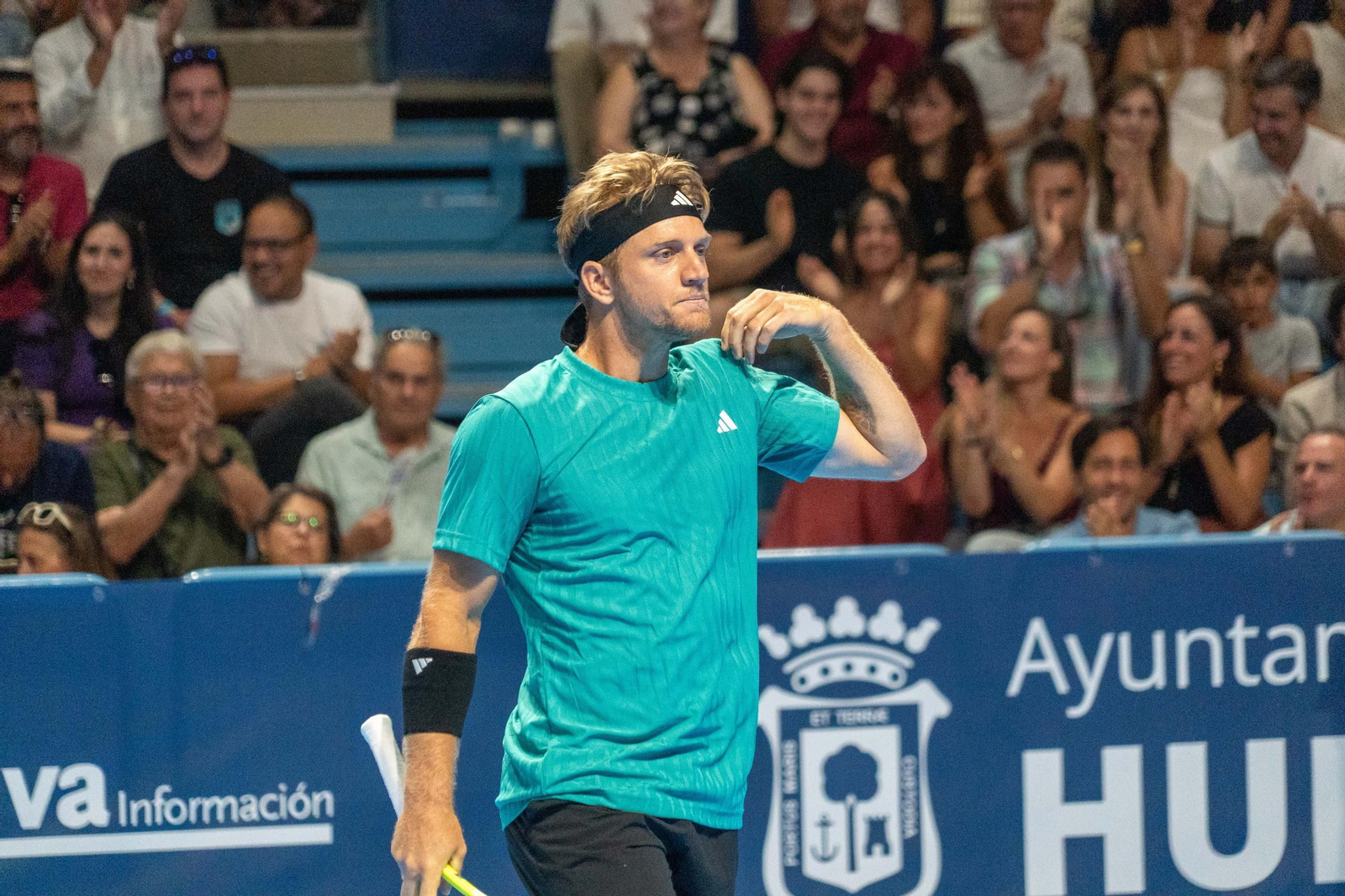 Imágenes de la final masculina de la Copa del Rey de tenis entre Daniil Medvedev y Alejandro Davidovich