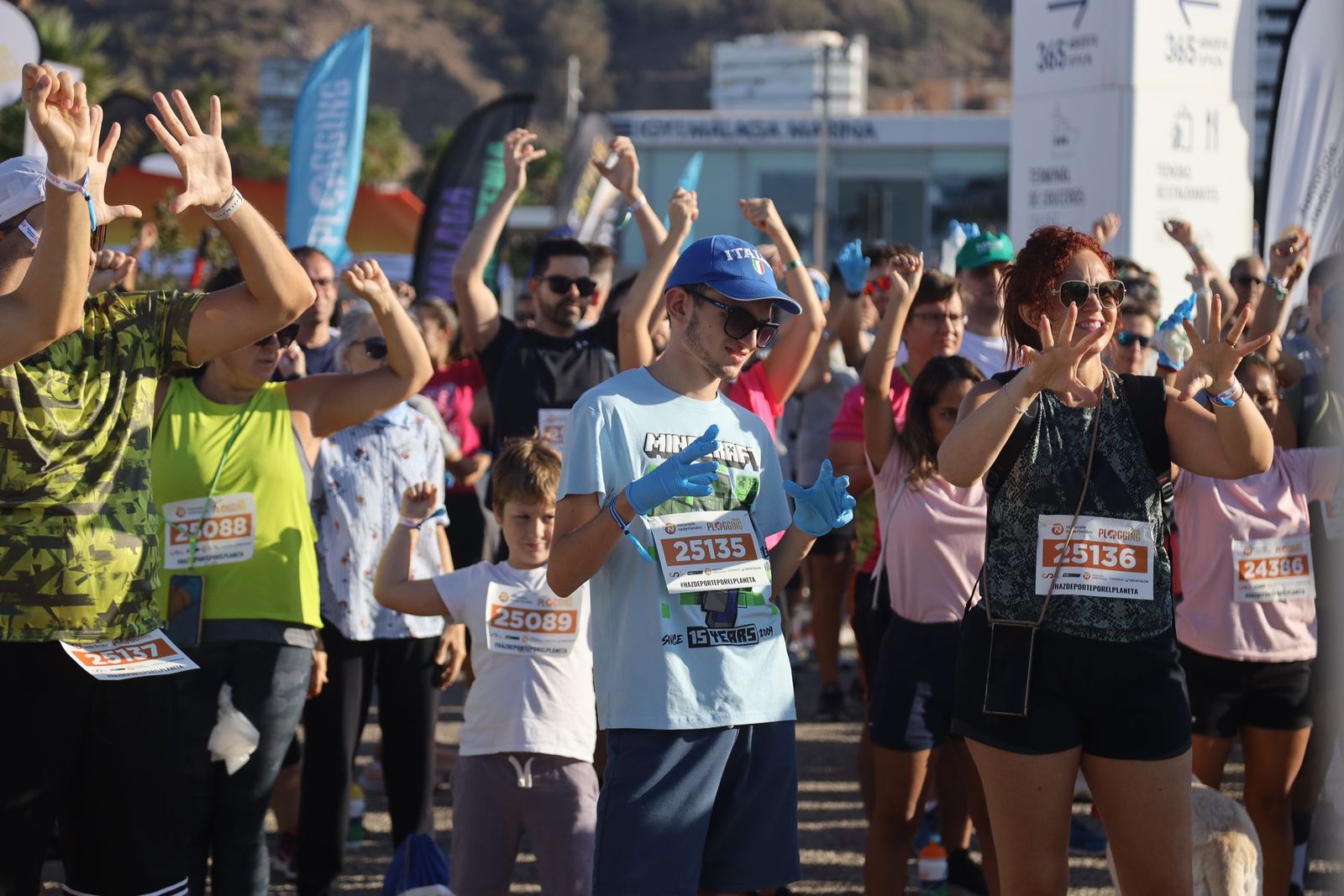 El Nationale-Nederlanden Plogging Tour de Málaga, en fotos
