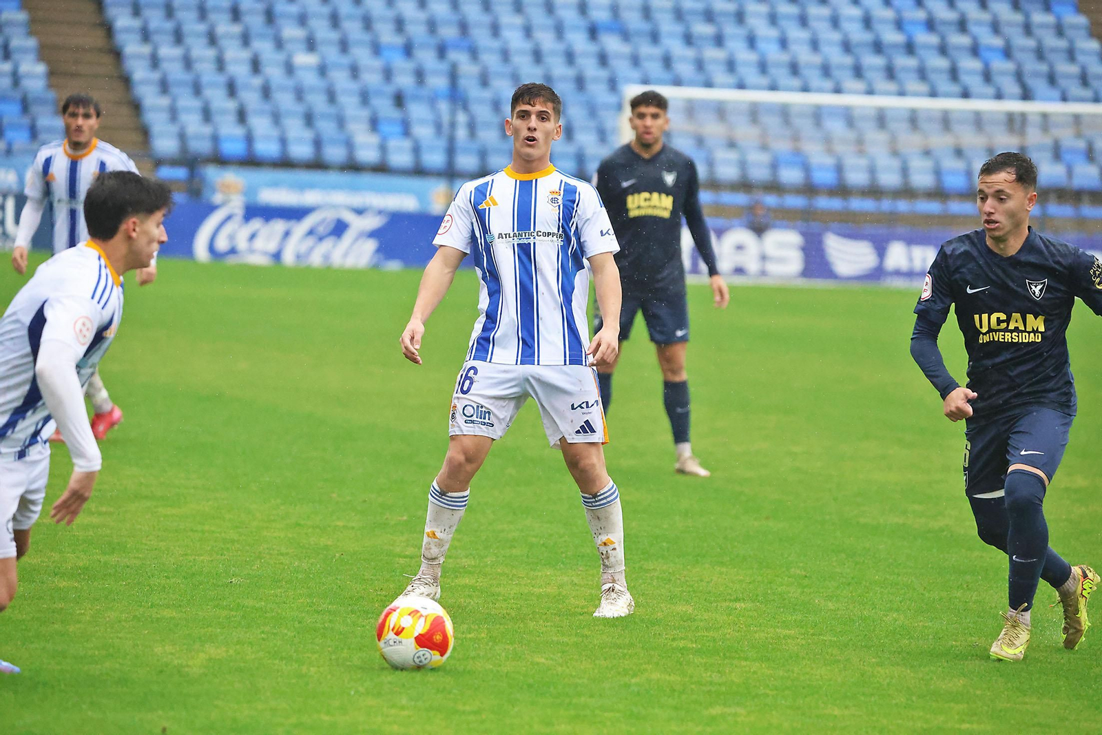 Las imágenes del Recreativo de Huelva vs UCAM Murcia