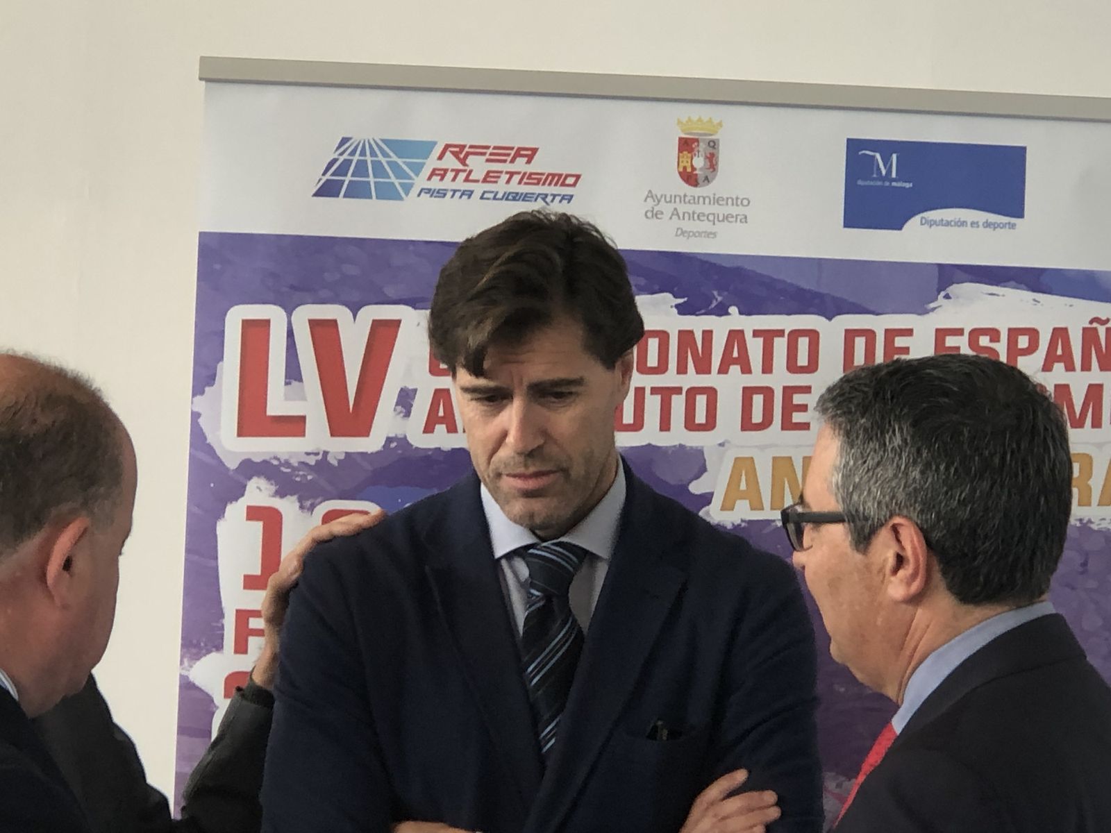 Raúl Chapado, en la presentación del Campeonato de España.