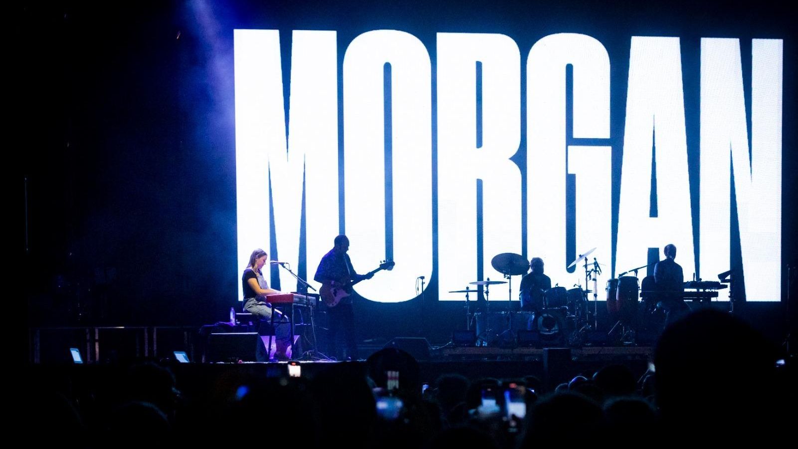 Morgan, durante su actuación en No Sin Música 2023