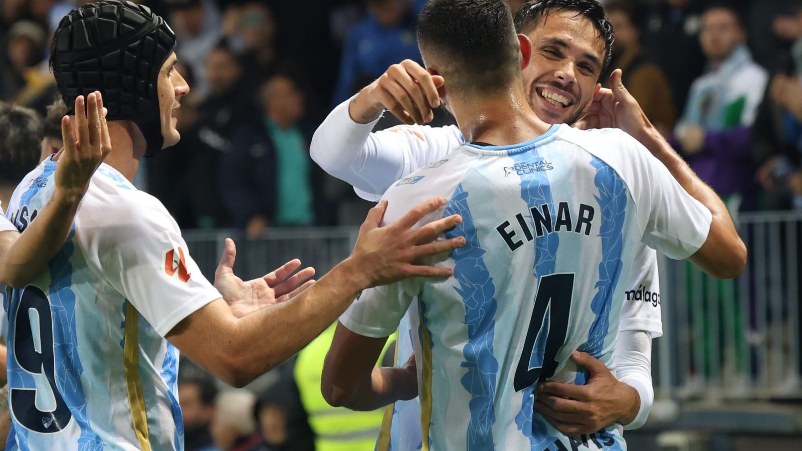 El Málaga CF-Eldense, en fotos