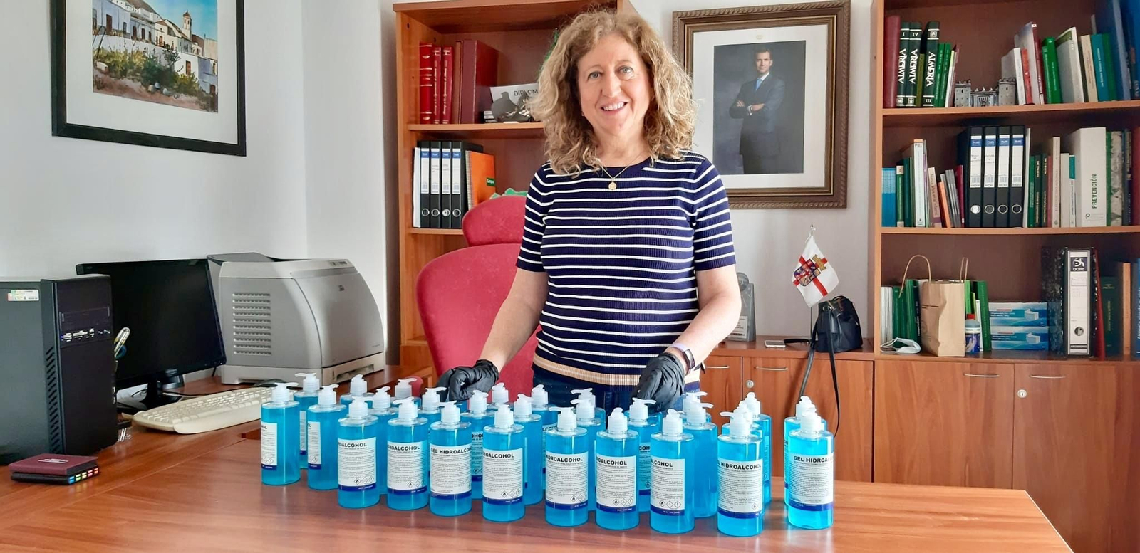 Trinidad Góngora, alcaldesa de Santa Fe.