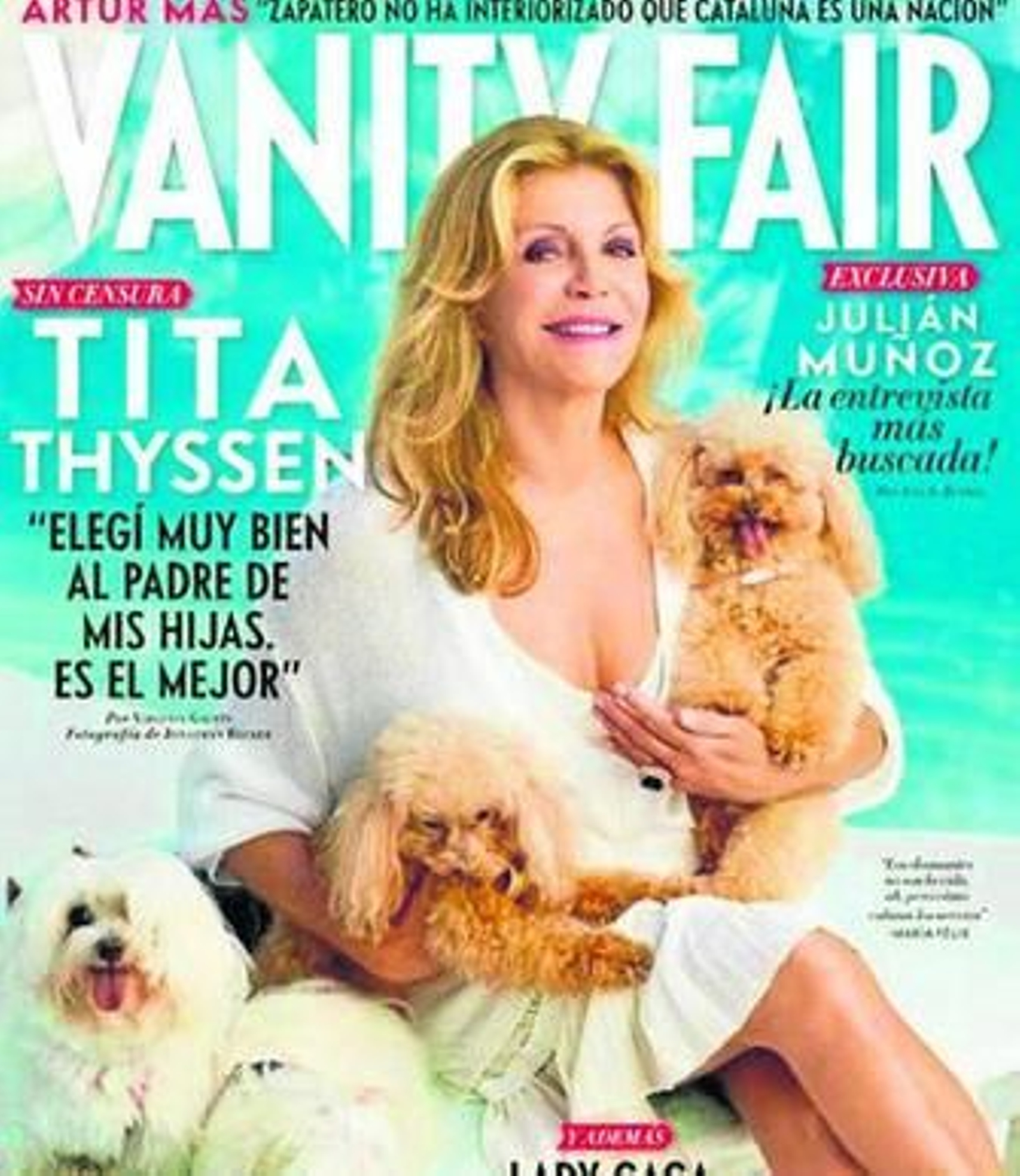 Tita Cervera: "Mis mellizas tienen al mejor padre"