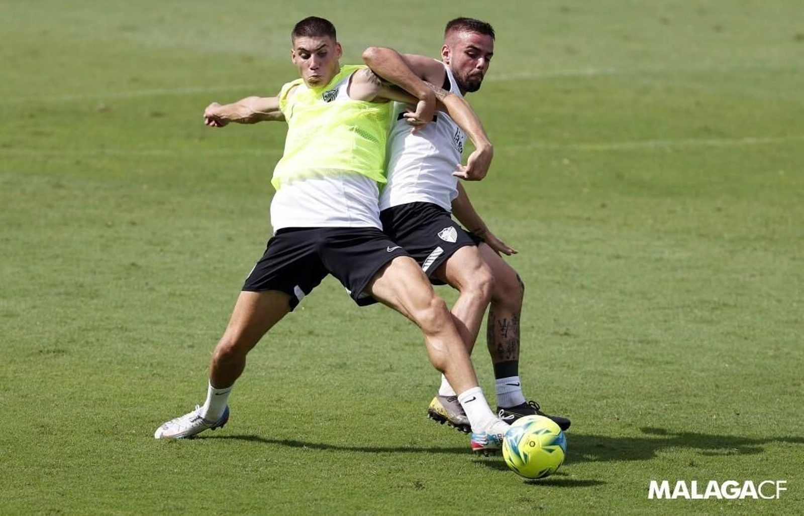 Las fotos del entrenamiento del Málaga CF