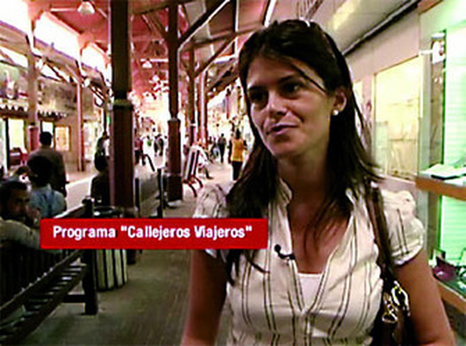 Anna Negra en 'Viajeros'.