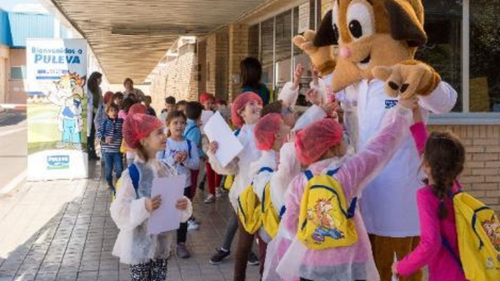 Visita a la fábrica de Puleva.