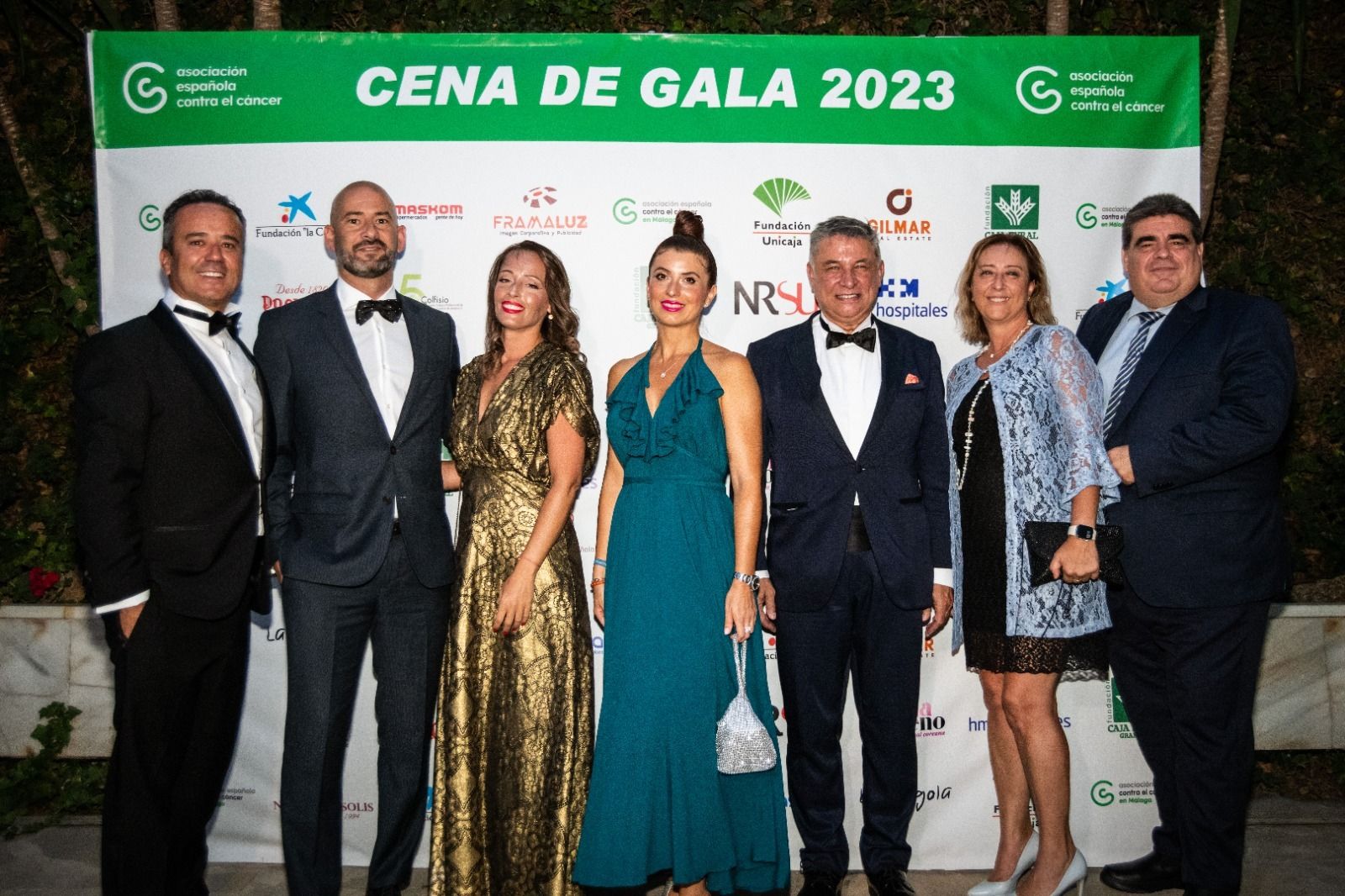 La gala anual de la Asociación Española Contra el Cáncer de Málaga, en imágenes