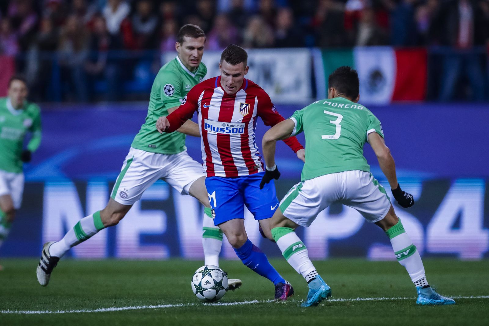 El Atlético-PSV de 'Champions'
