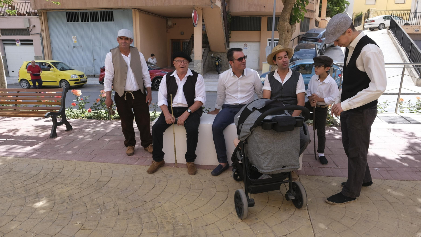 Imágenes de la recreación histórica Canteros y Caciques, en Macael