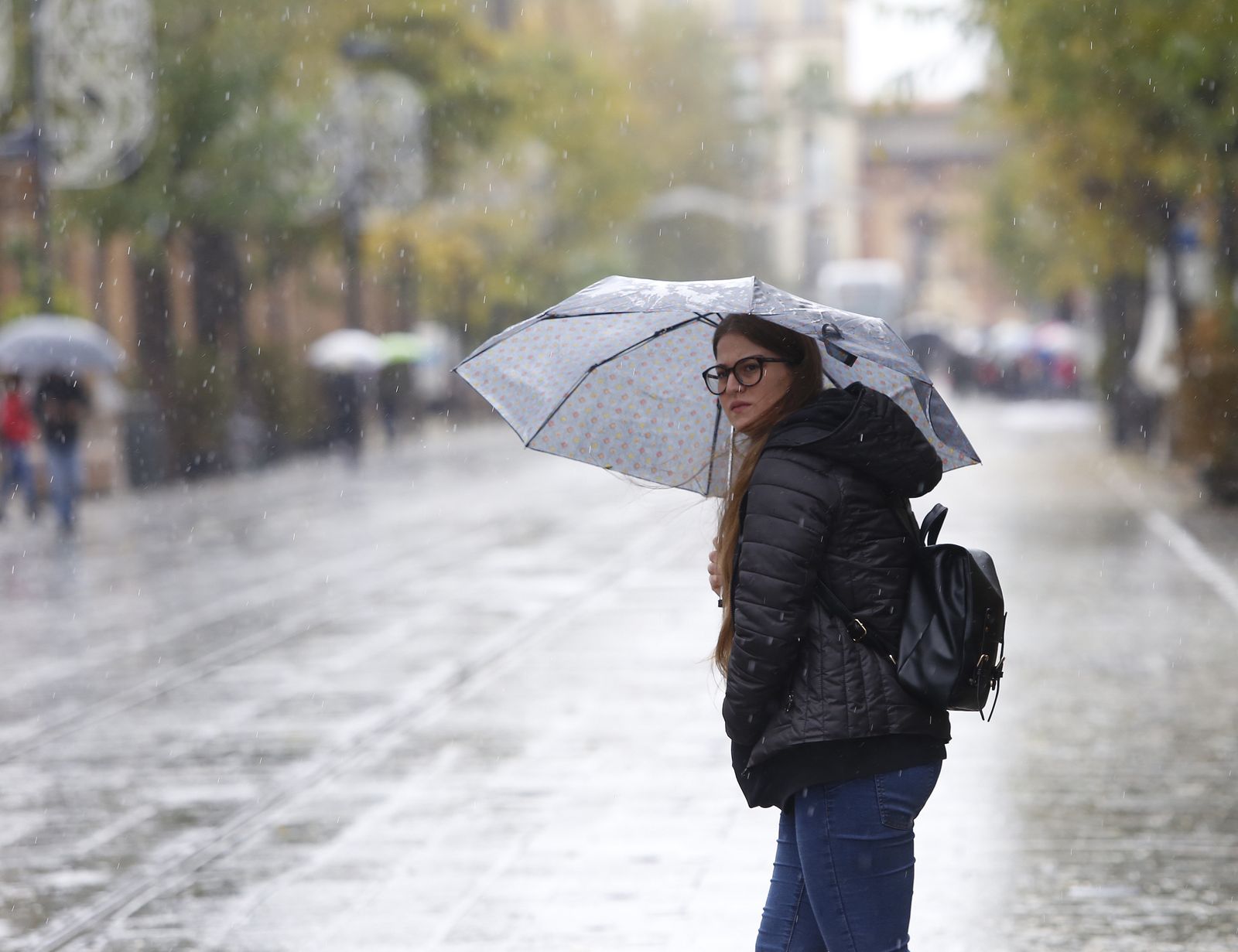 Las imágenes del temporal en Sevilla