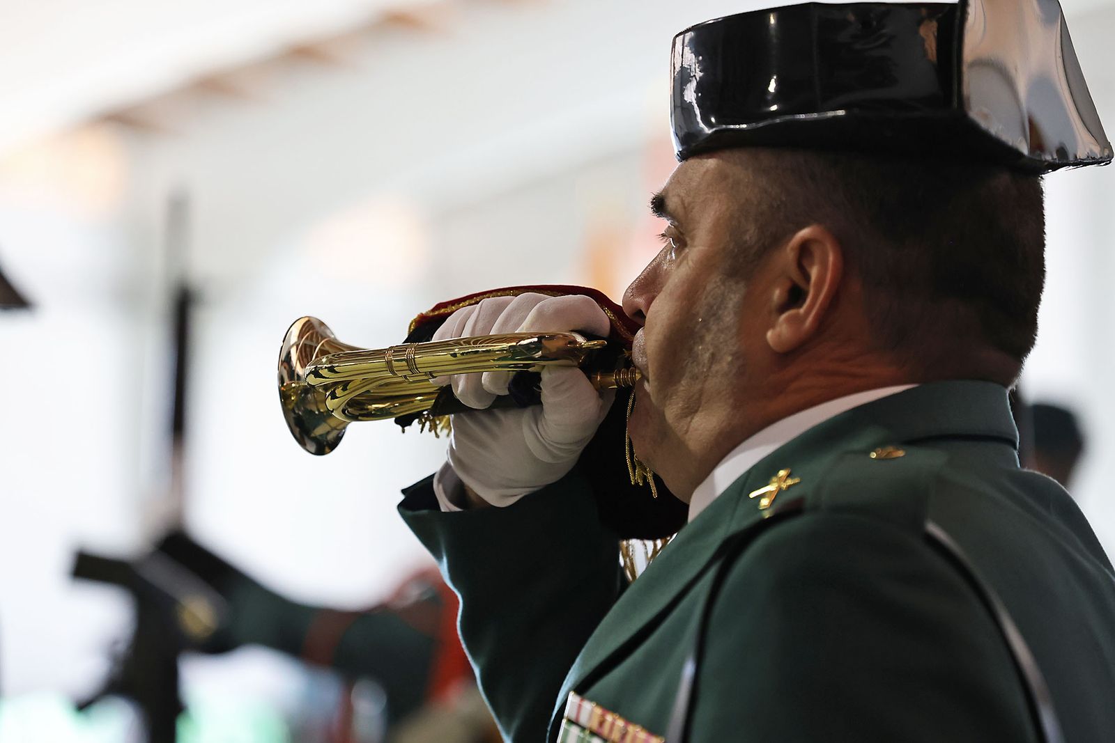 Imágenes de la jura del cargo de Julio Serrano Checa como Jefe de la Comandancia de la Guardia Civil de Huelva