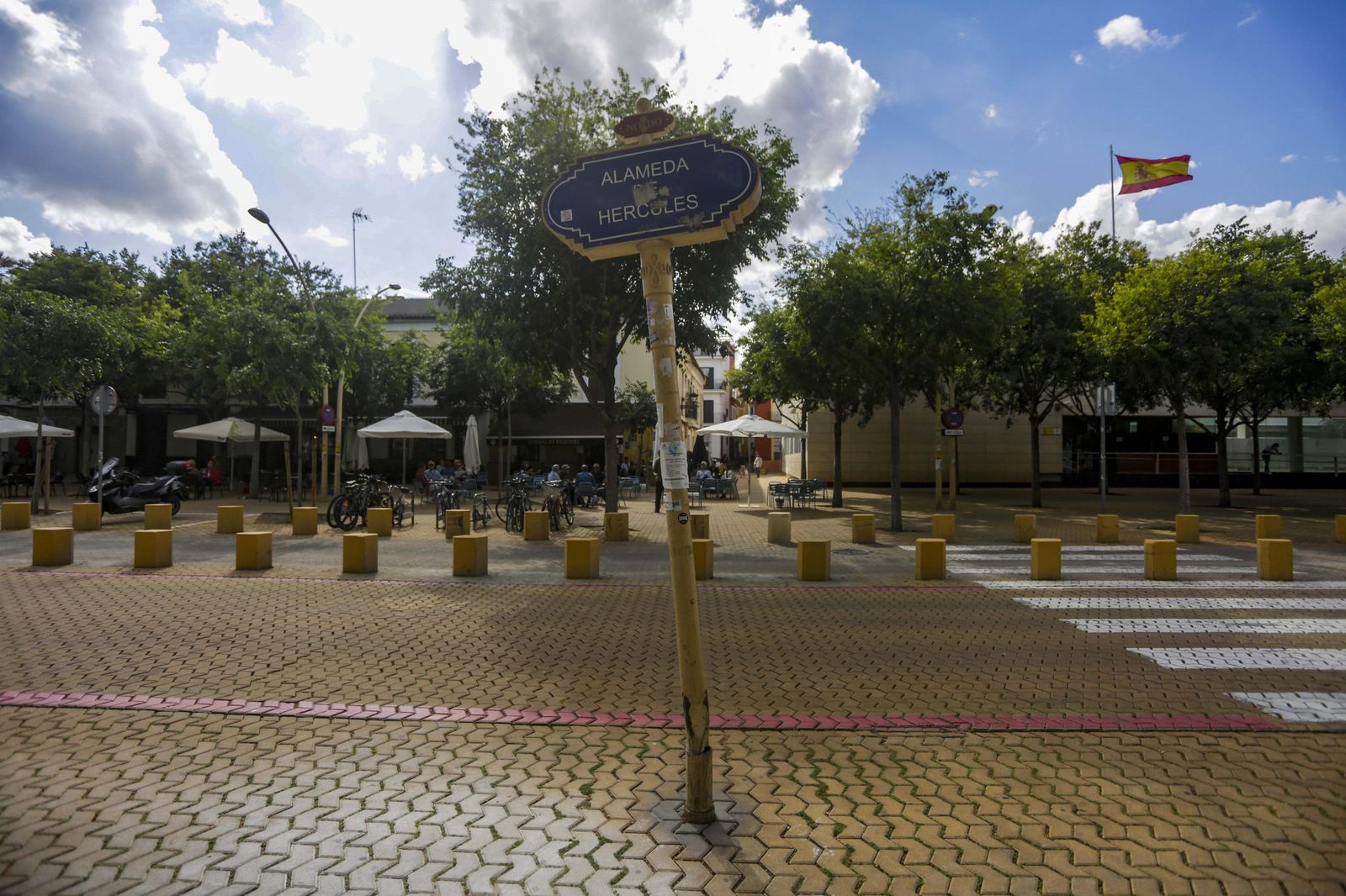 La vida de La Esmeralda siempre estuvo ligada a la Alameda de Hércules.