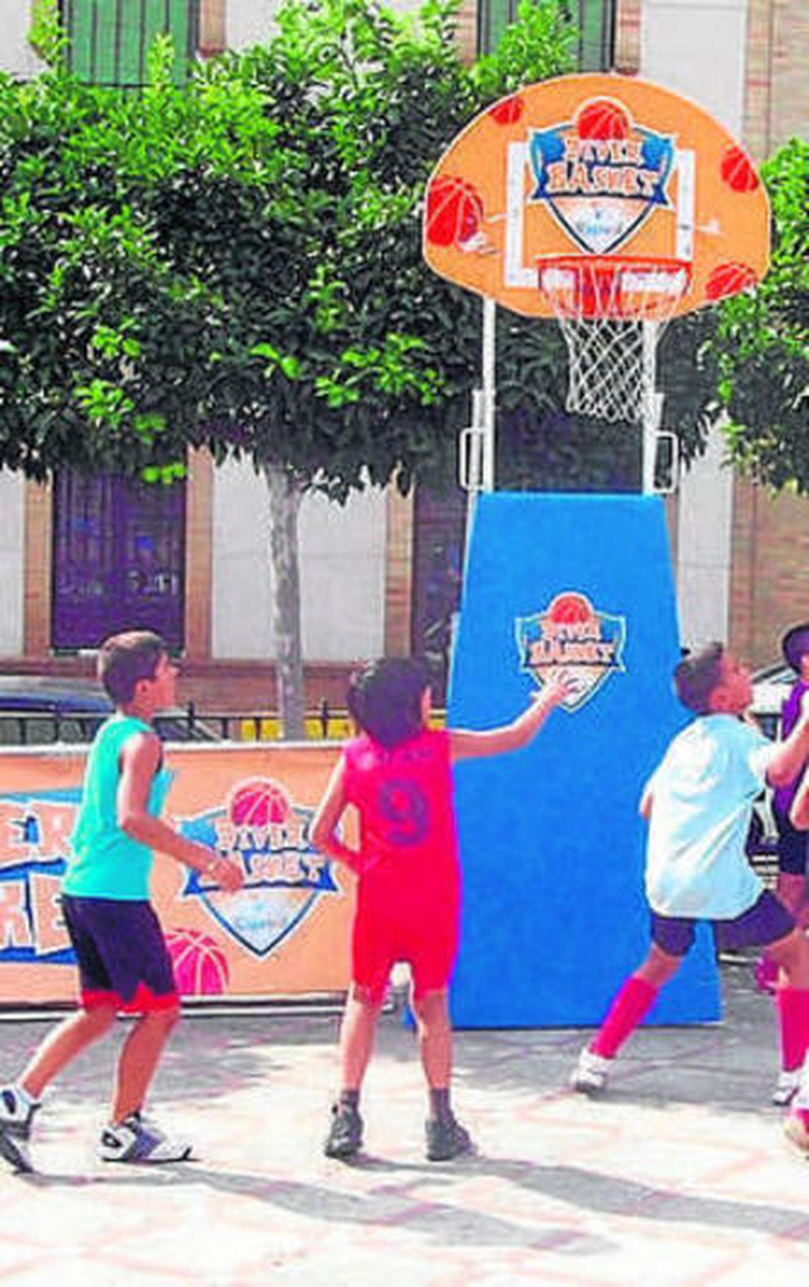 Baloncesto en las 'setas'