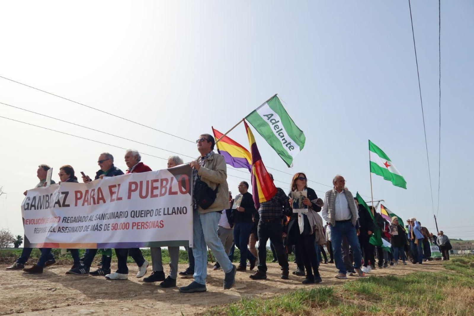 Tercera marcha al cortijo de Queipo de Llano.