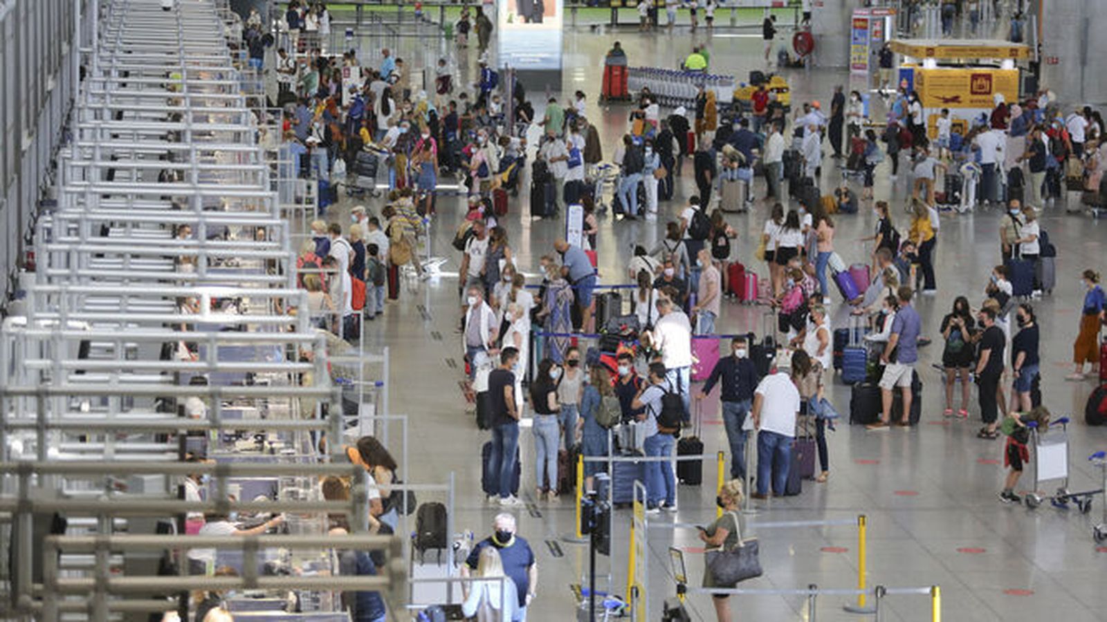 El aeropuerto de Málaga en una imagen reciente.