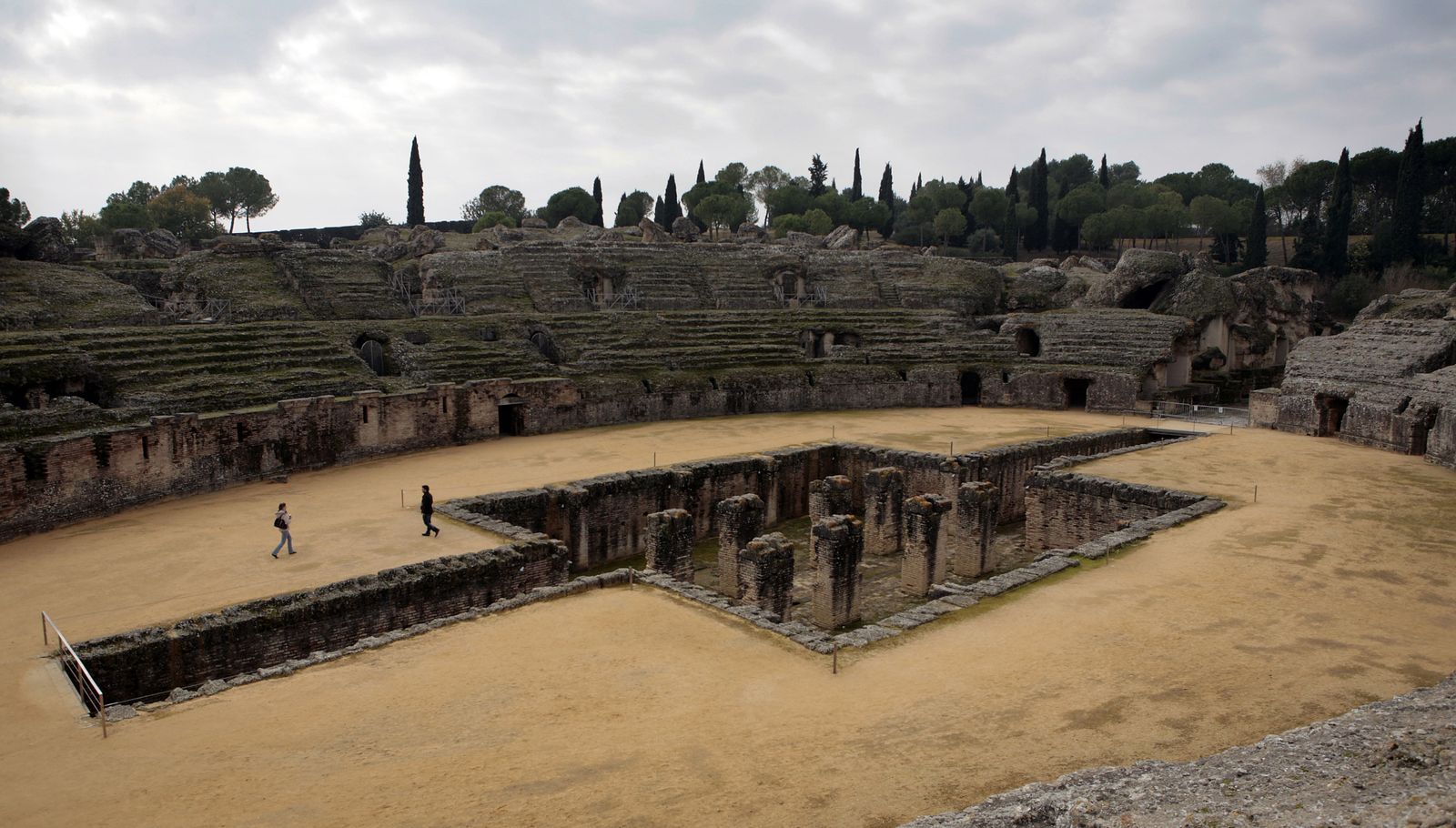 Anfiteatro romano de Itálica, Santiponce.