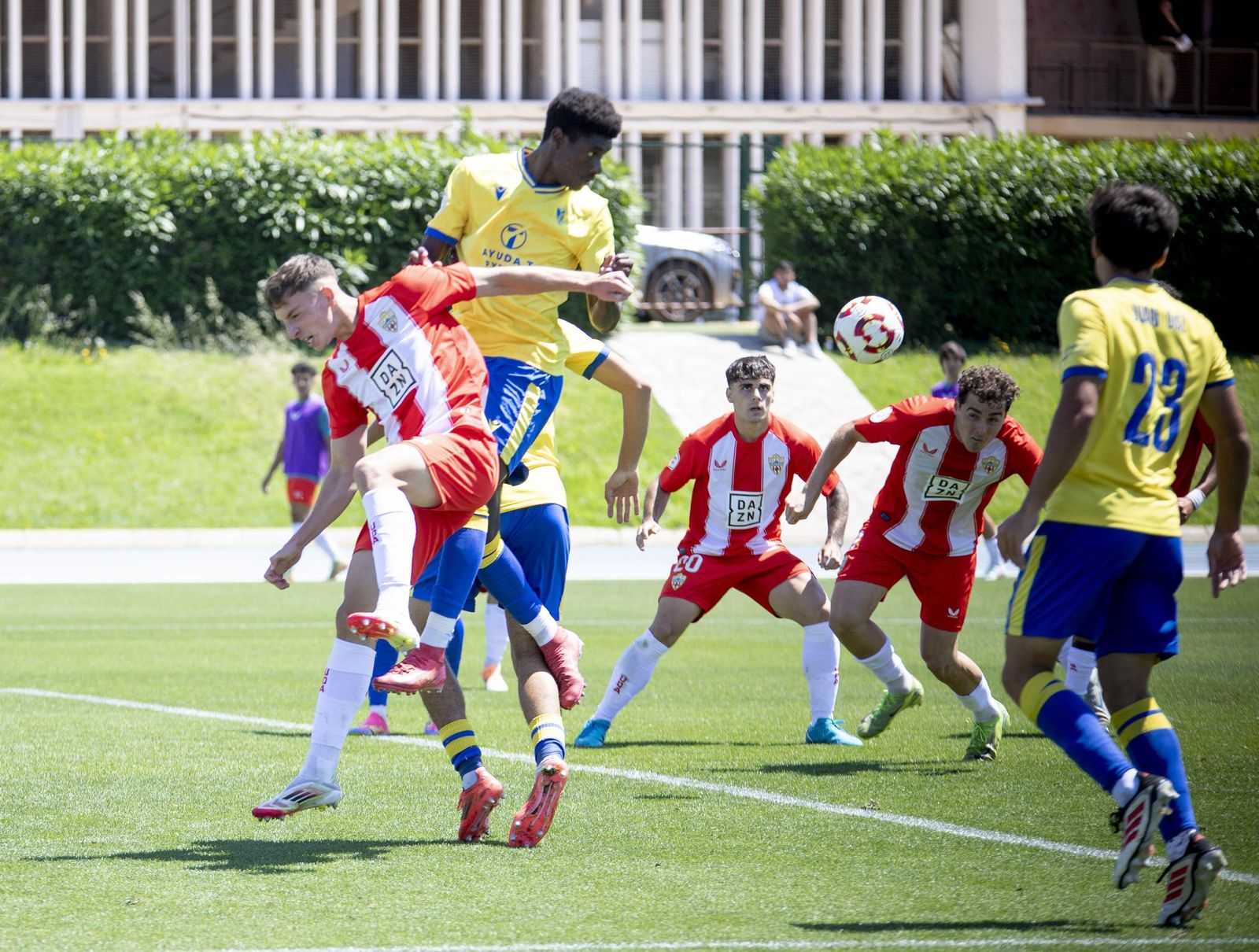 Partido de Segunda RFEF entre el Almería B y el Cádiz Mirandilla