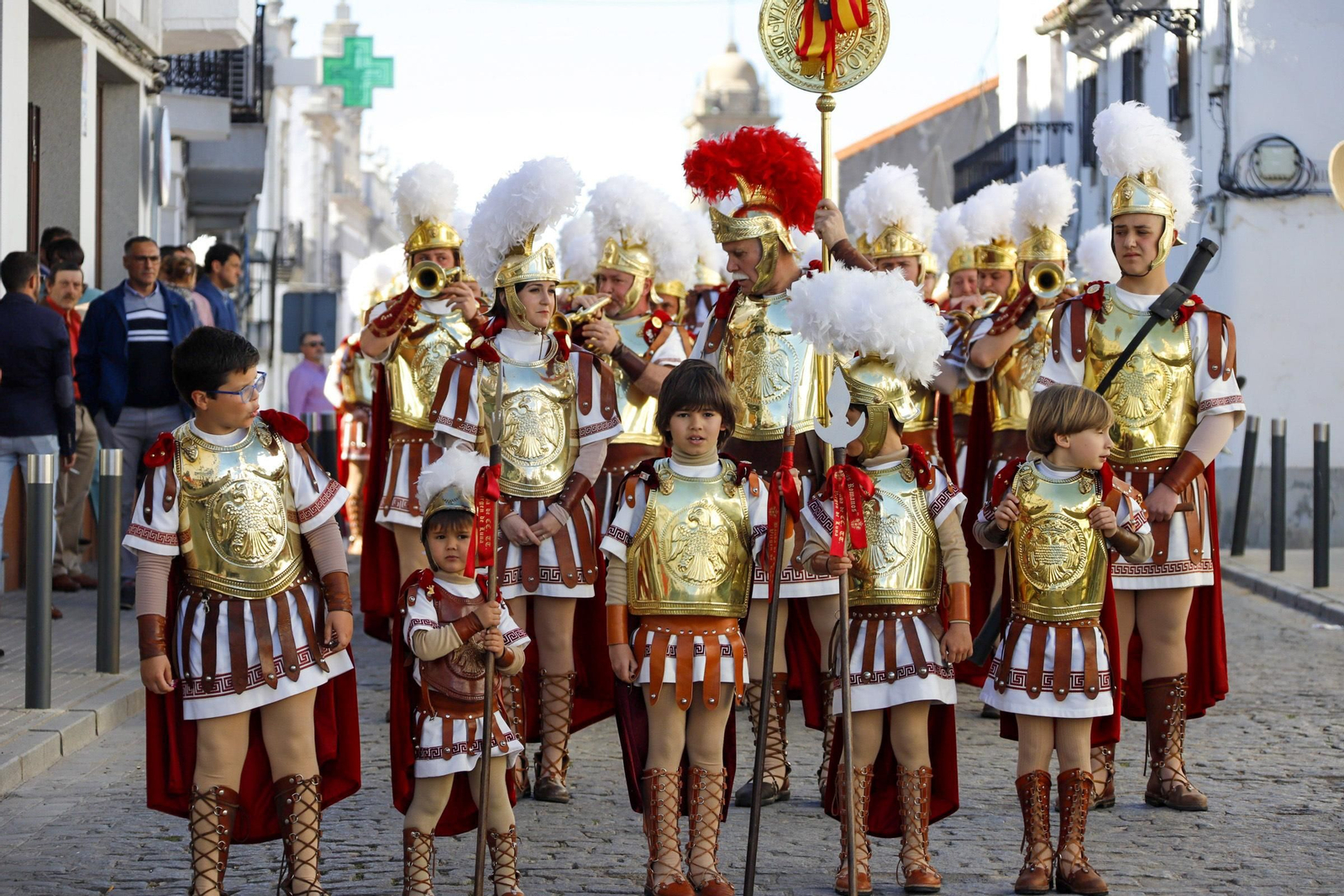 La procesión de la Borriquita en Villanueva de Córdoba, en imágenes