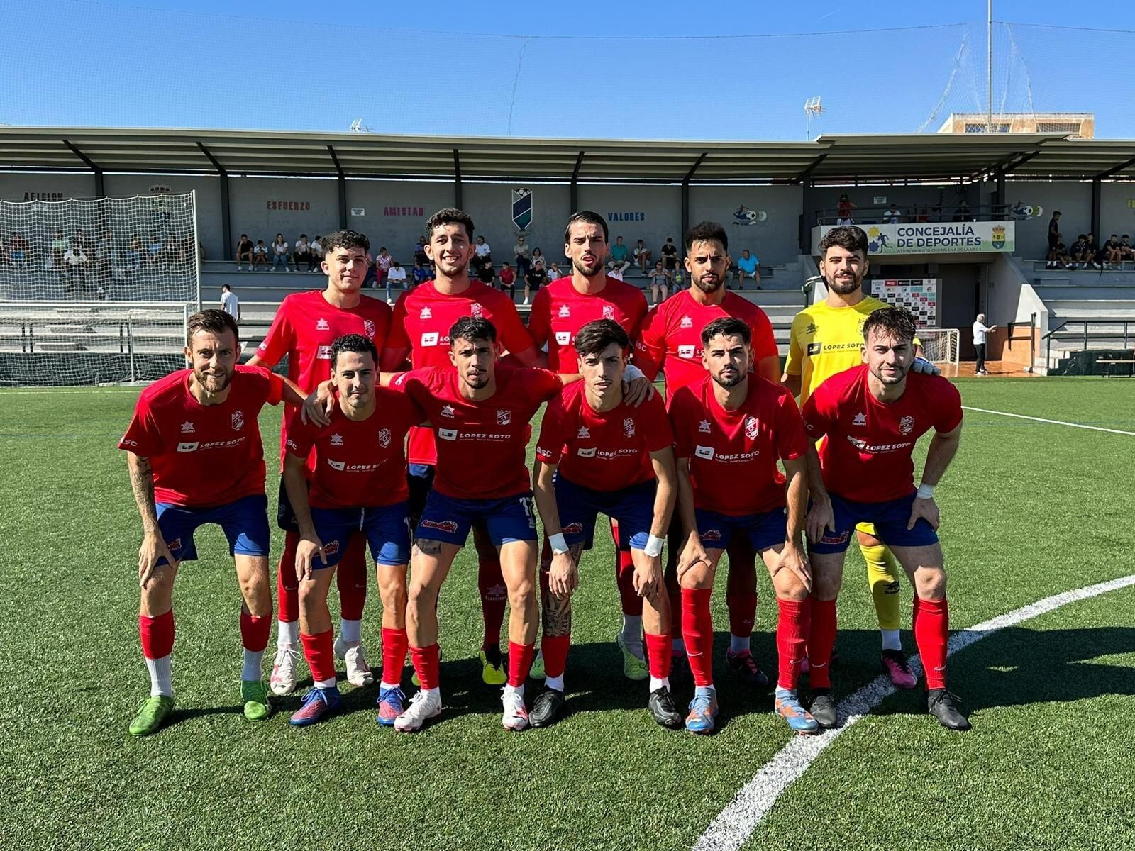 Once del Churriana ante el Almuñécar este jueves