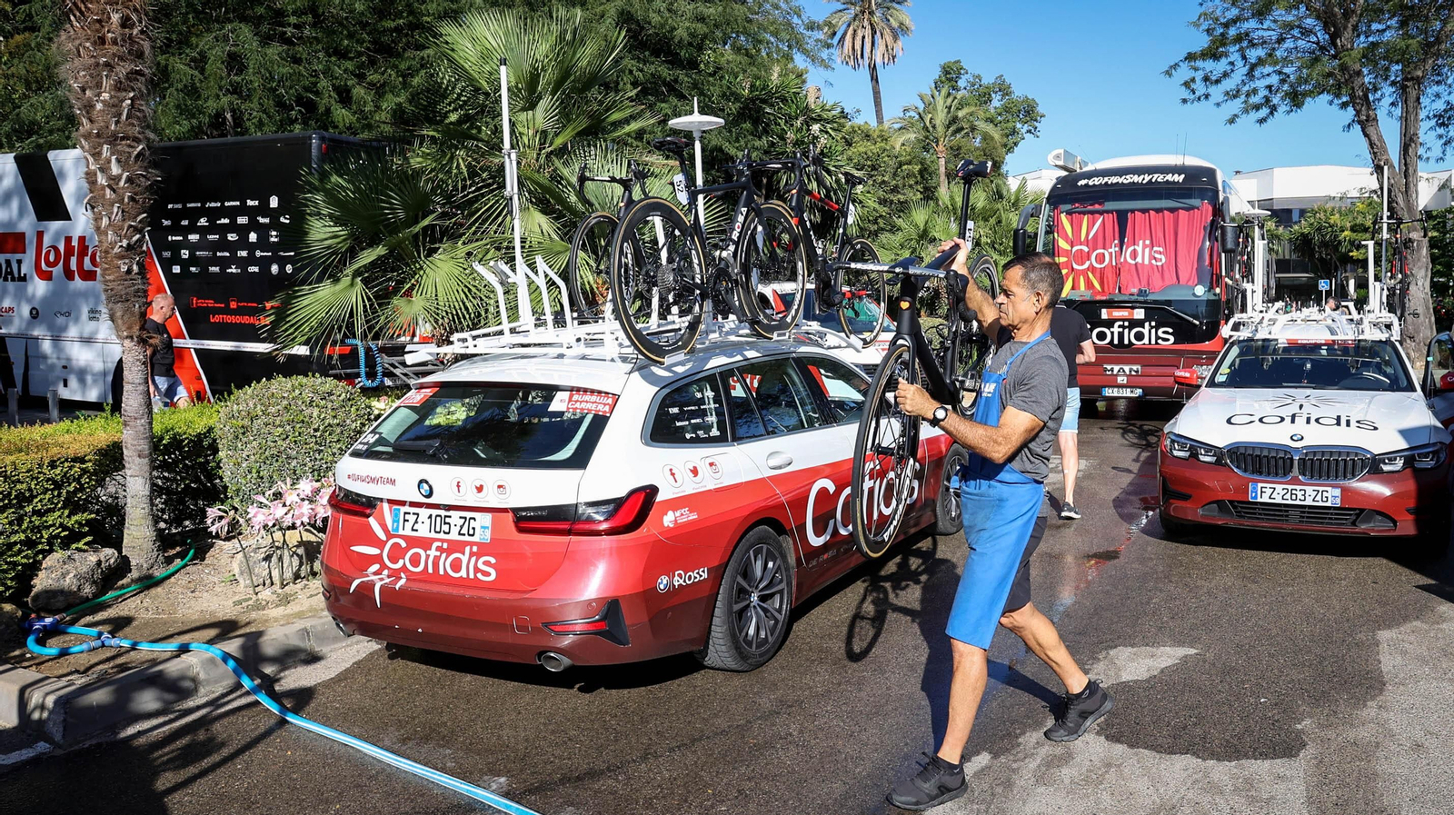 La Vuelta Ciclista a España llena los hoteles de Jerez