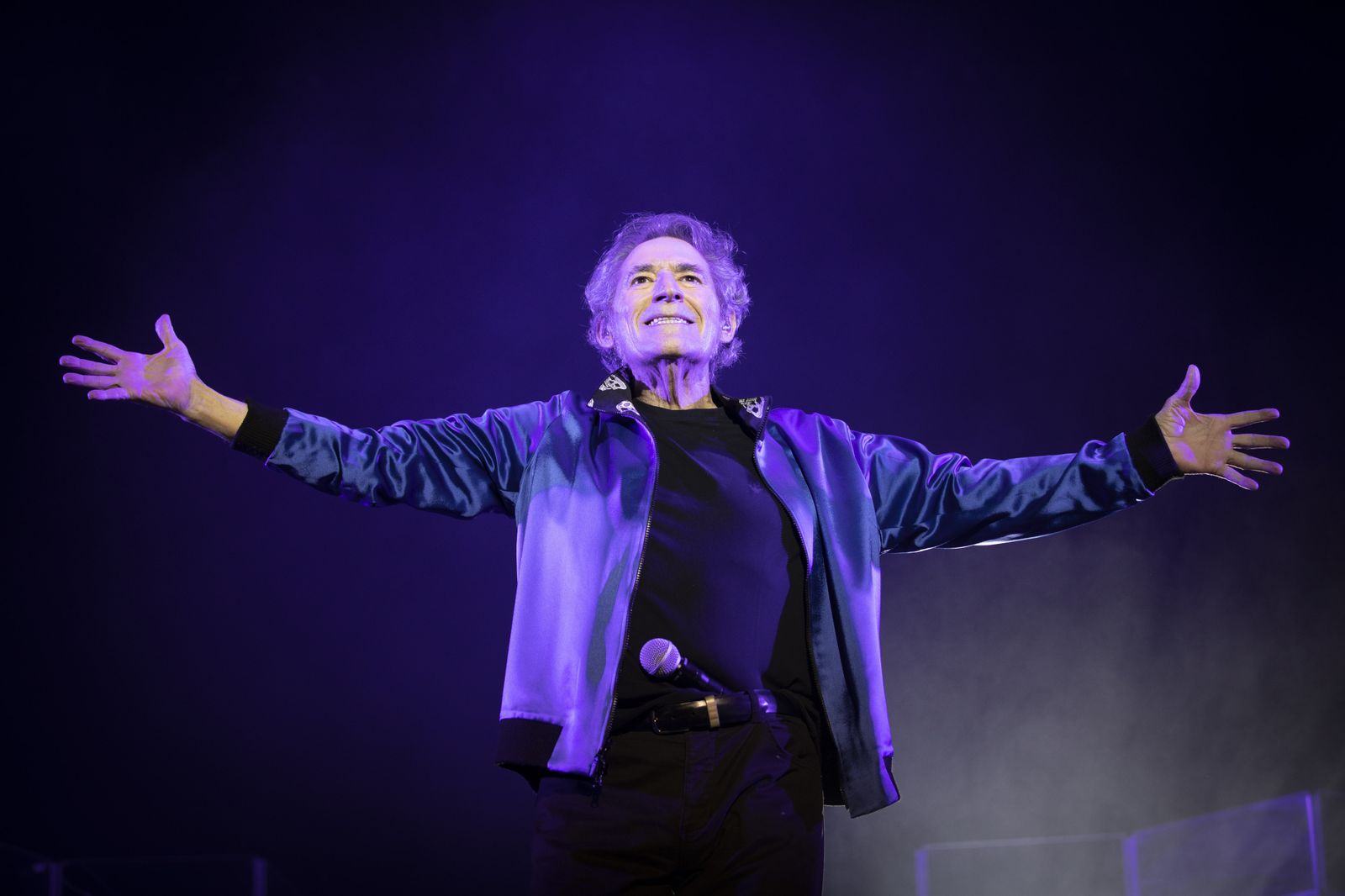 Las mejores imágenes del granadino Miguel Ríos que volvió a ser profeta en su tierra