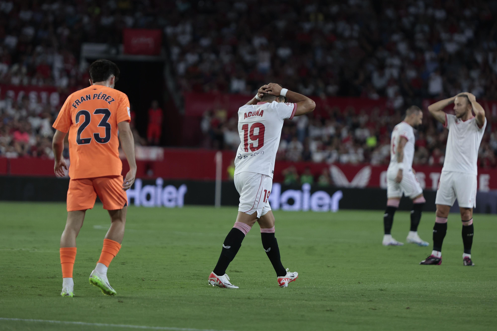 Las imágenes del Sevilla - Valencia