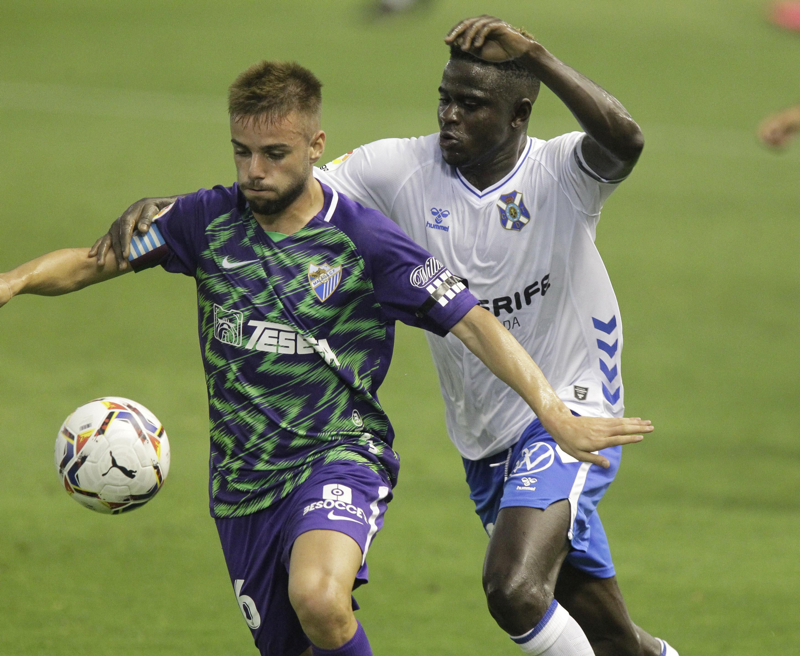 Las fotos del Tenerife-Málaga CF Las fotos del Tenerife-Málaga CF