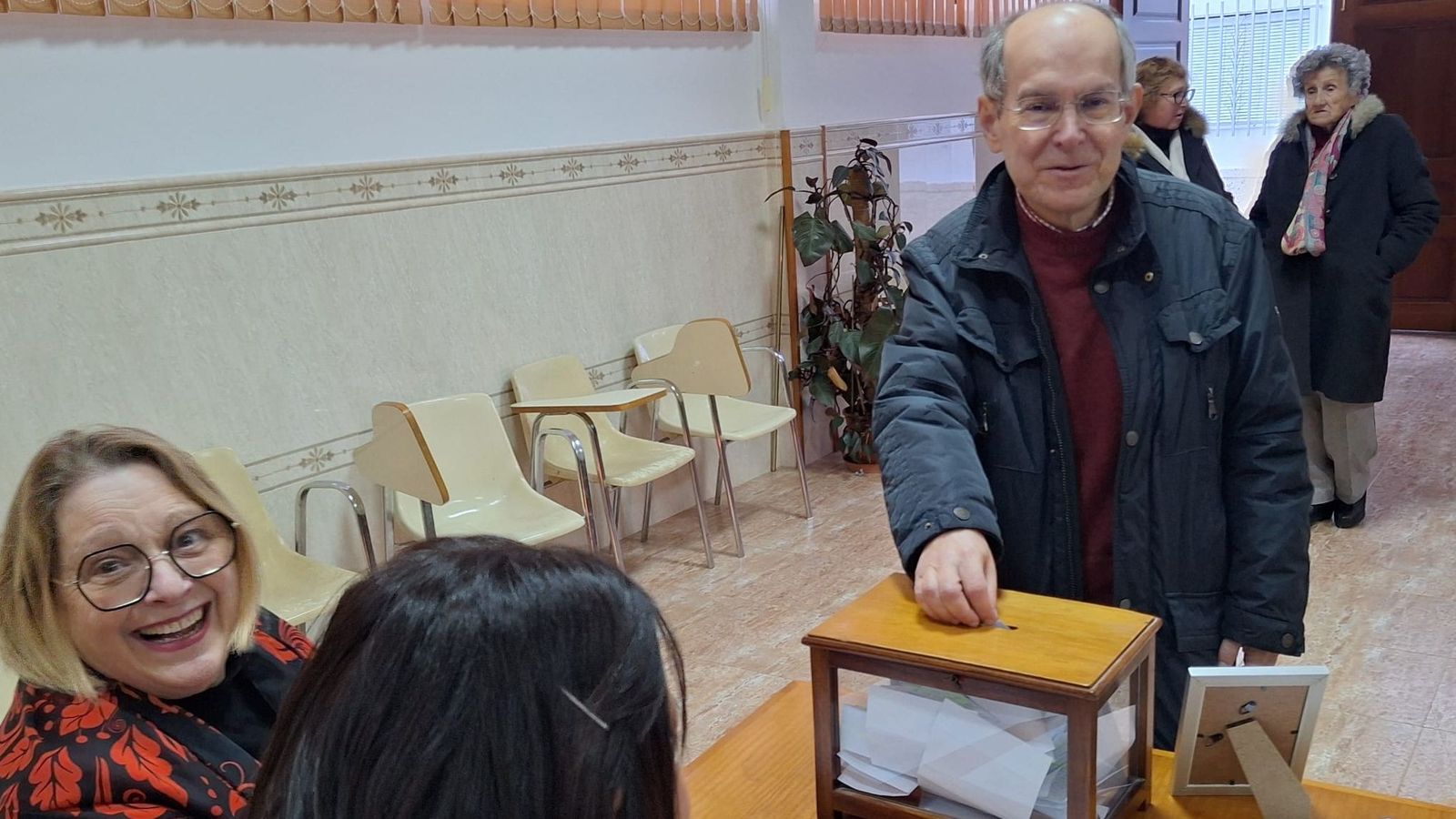 José Gabriel Lirola, hermano mayor de la Hermandad de San José María Rubio.