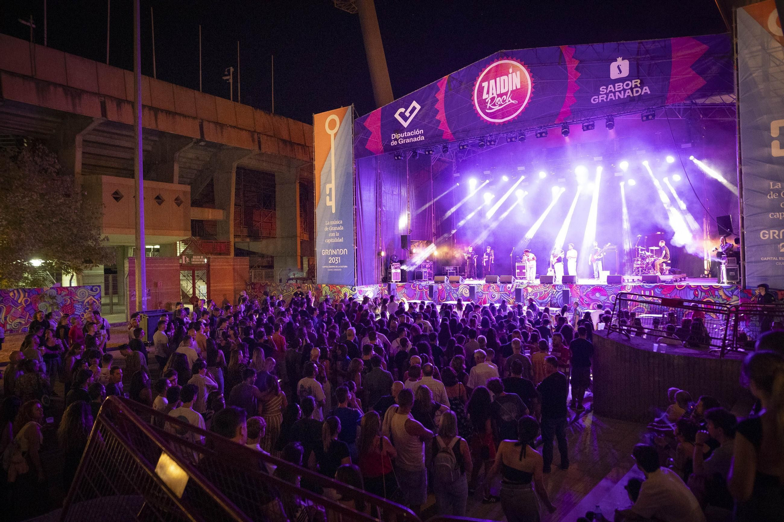 Así ha sido la primera jornada del Zaidín Rock de Granada