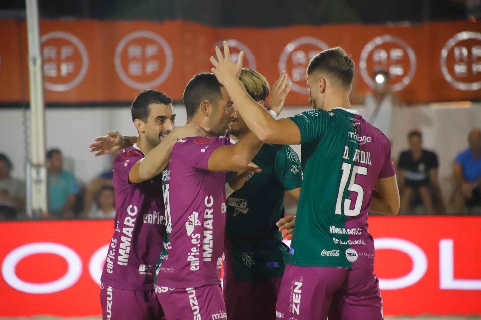 Supercopa de España de fútbol playa: EnPie Málaga, campeón