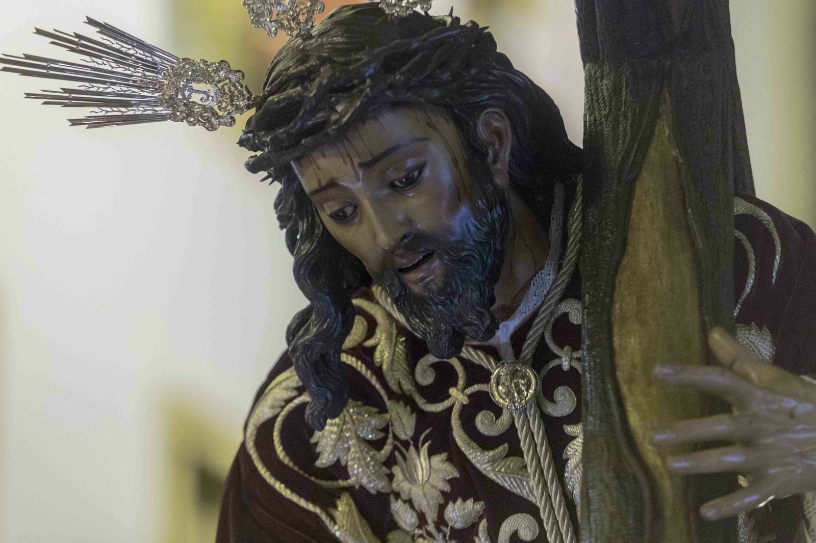 Traslado del Cristo de las Tres Caídas a Santa Ana