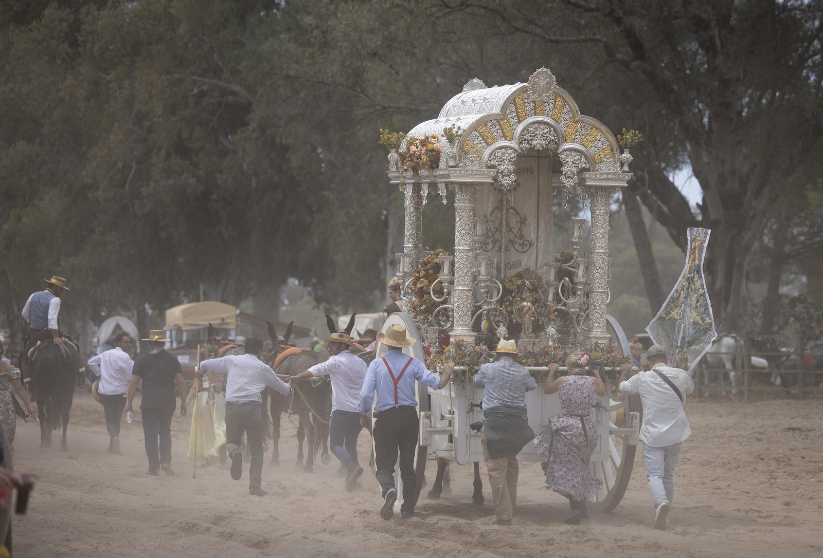 Las hermandades del Rocío en la Raya Real, todas las fotos