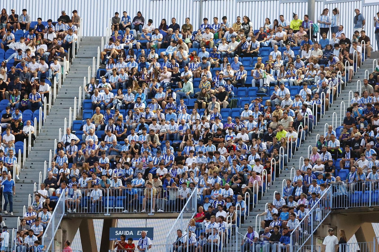 Búscate en La Rosaleda en el Málaga-Sporting
