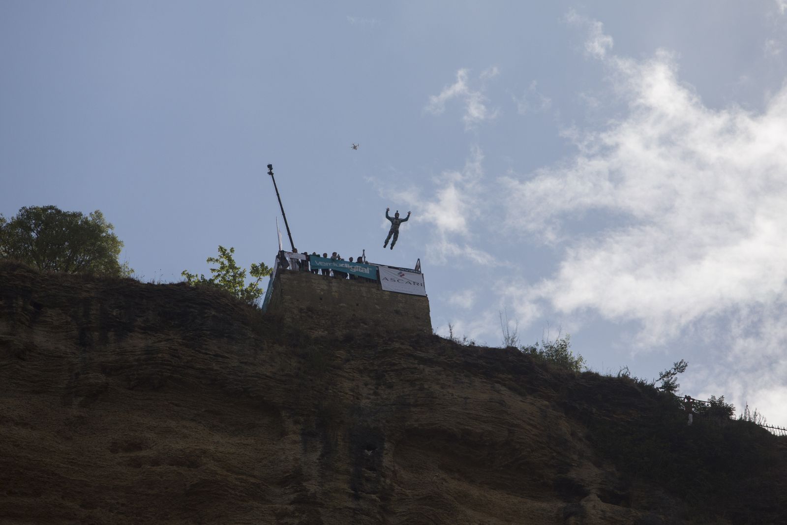 Las fotos del campeonato de salto base en el Tajo de Ronda