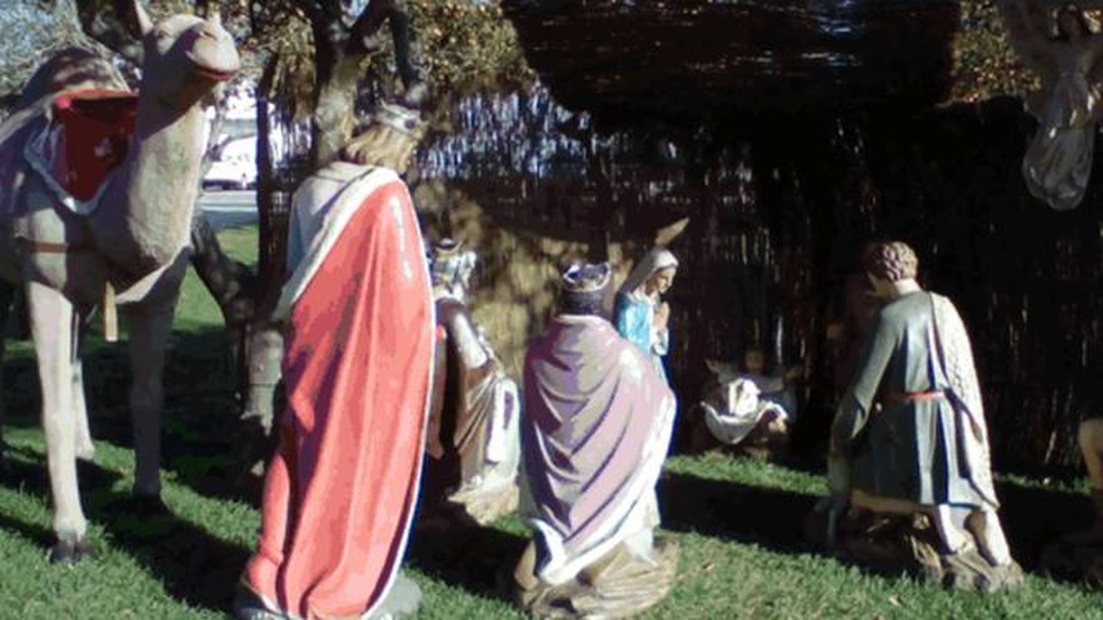 Belén del Parque del Alamillo.