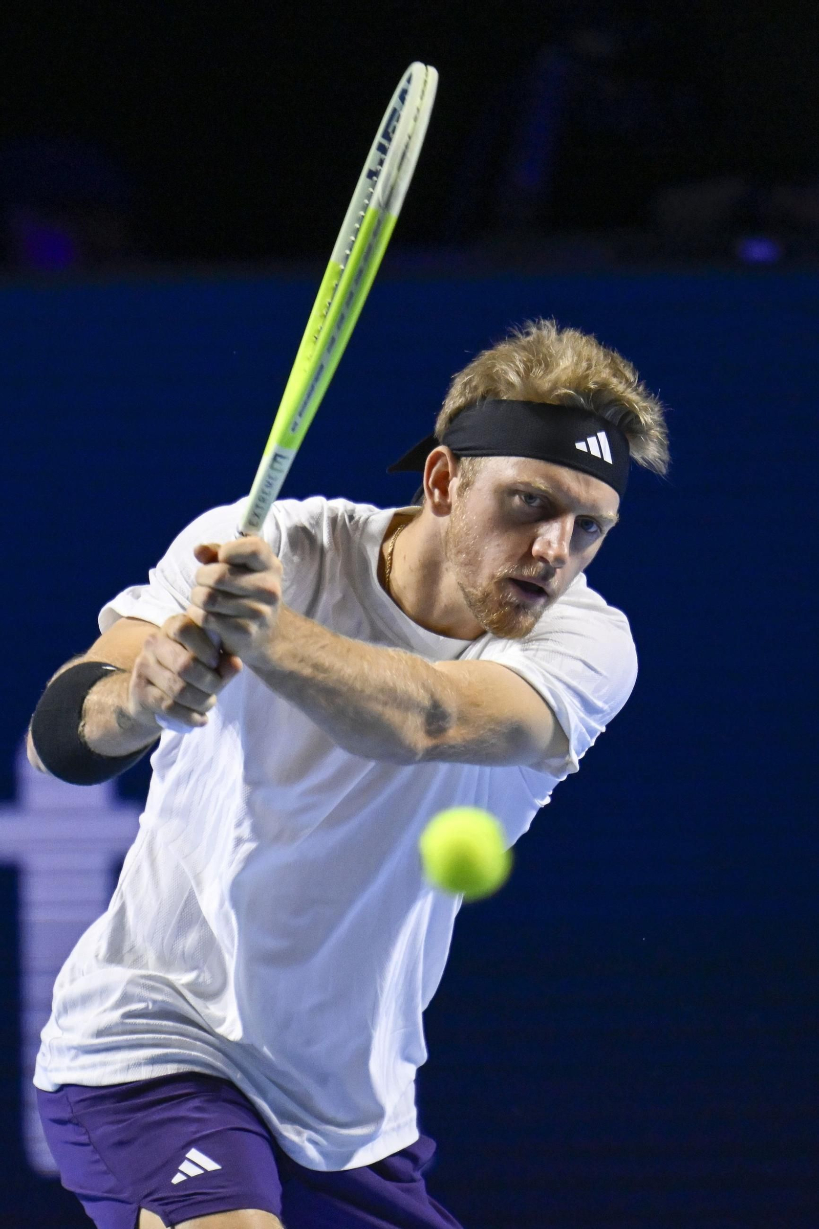 Las fotos del Davidovich-Humbert, semifinales del torneo de Basilea