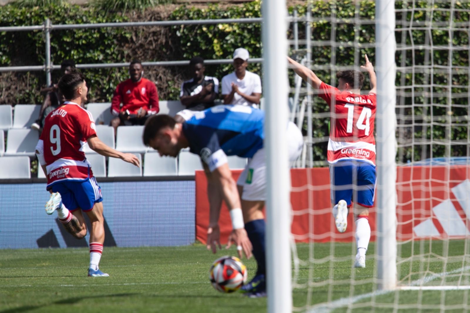 Las mejores imágenes del Recreativo Granada-San Fernando CD