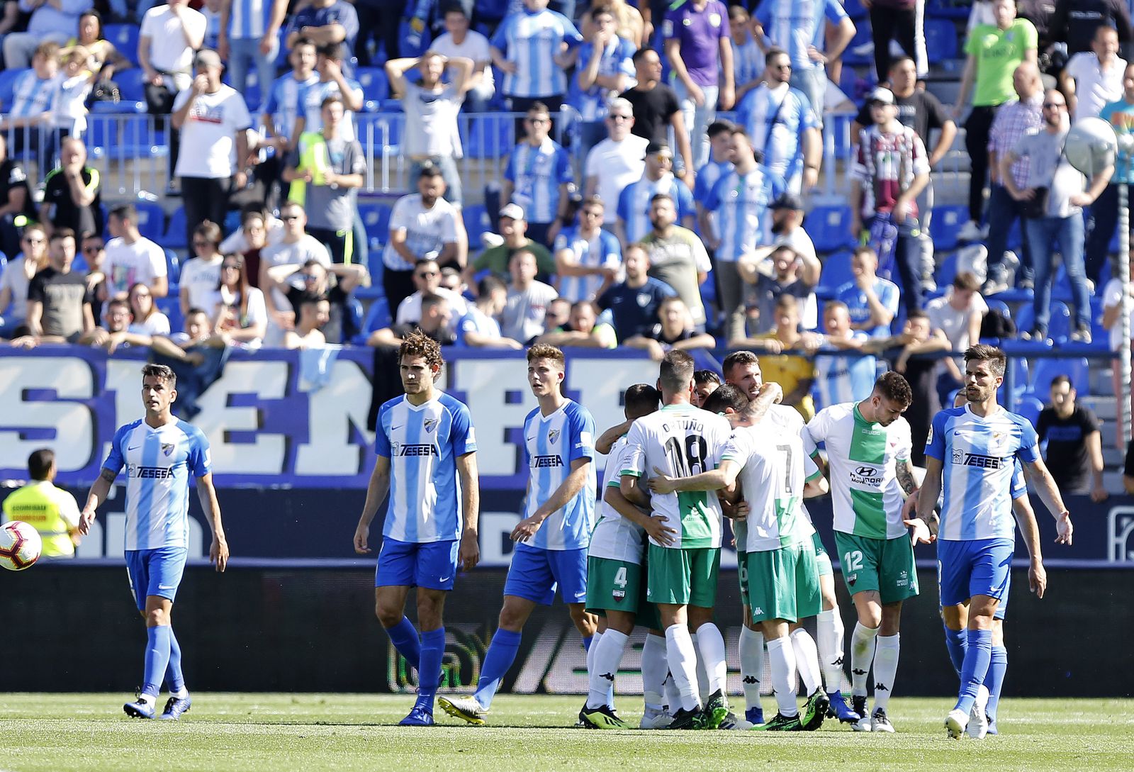 Las fotos del Málaga CF-Extremadura